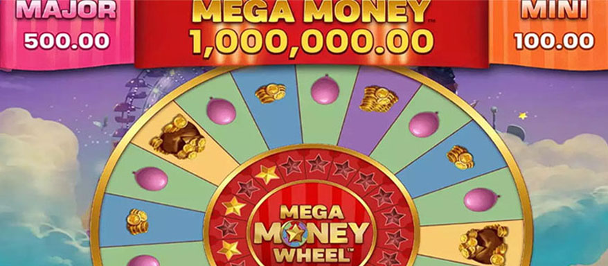 1 Million-Jackpot am Mega Money Wheel gewonnen