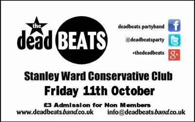 STANLEY WARD THIS FRIDAY NIGHT!