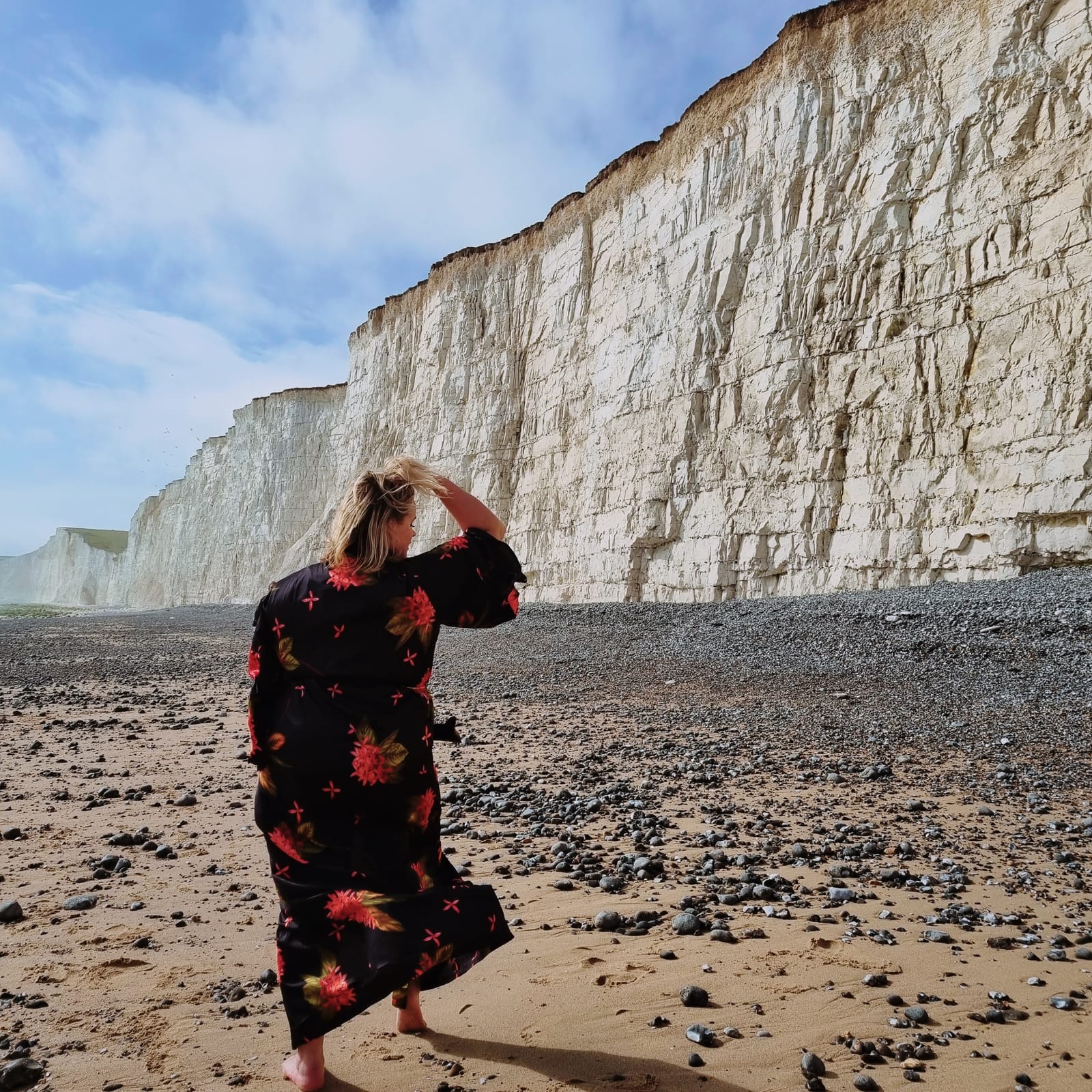 Els Plus Size Botanical Kimono | Dearcurves