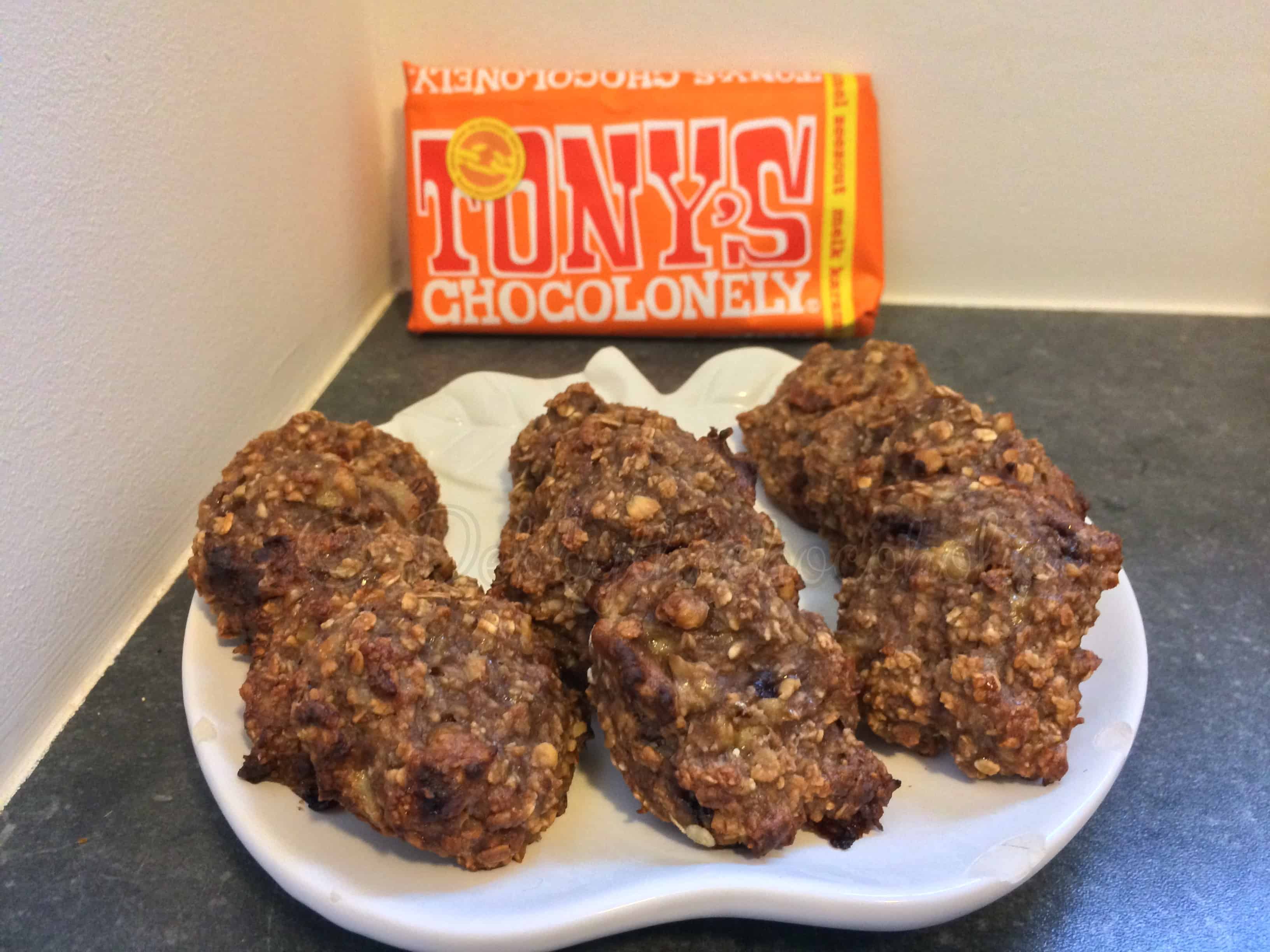 Havermout Banaan Chocolade koekjes