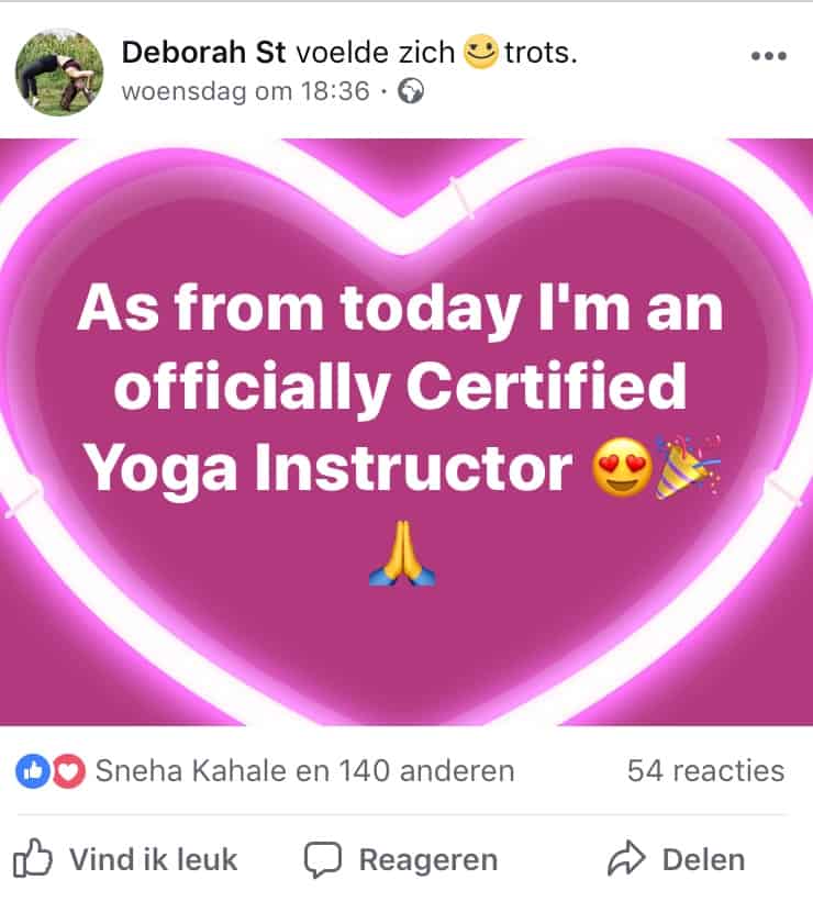 Certified Yoga Instructor