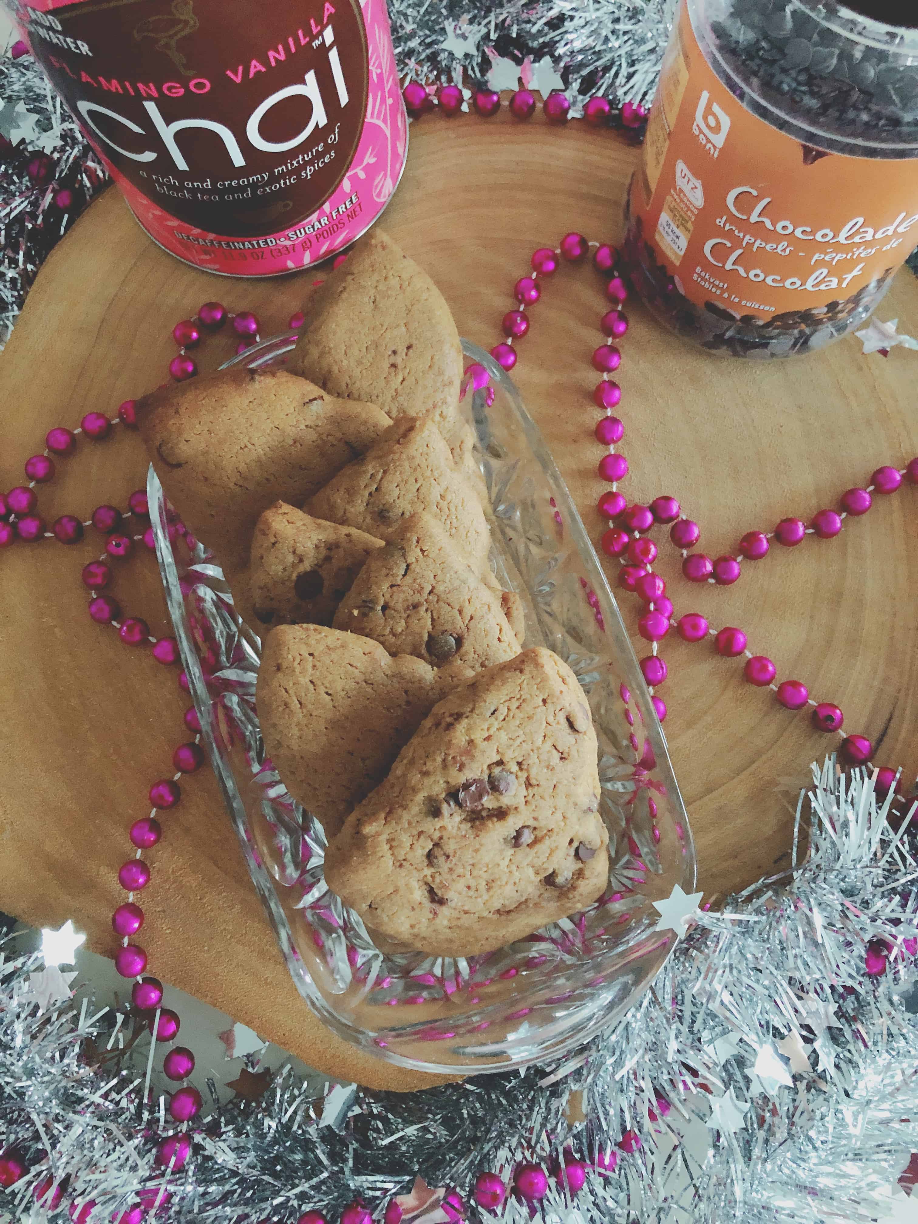 Chai Chocolate Chip Cookies 