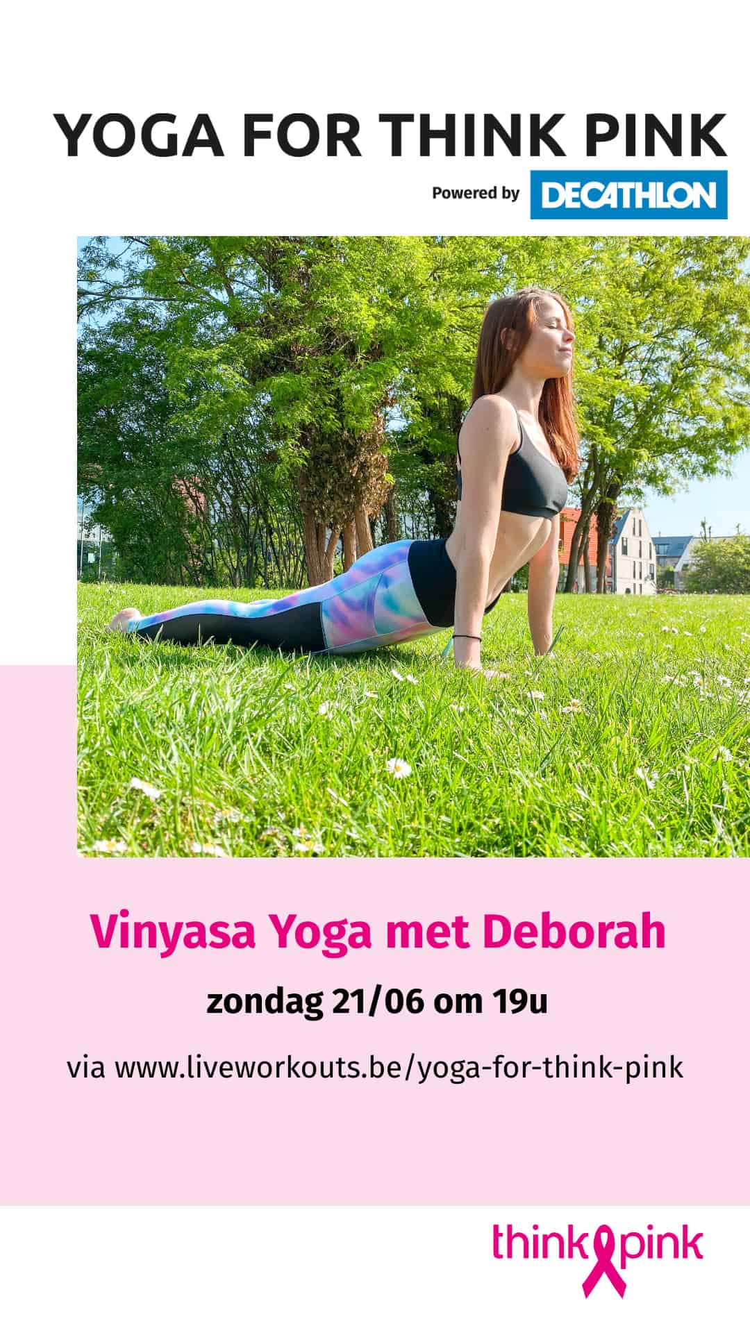 Yoga for Think Pink - Deborah Standaert