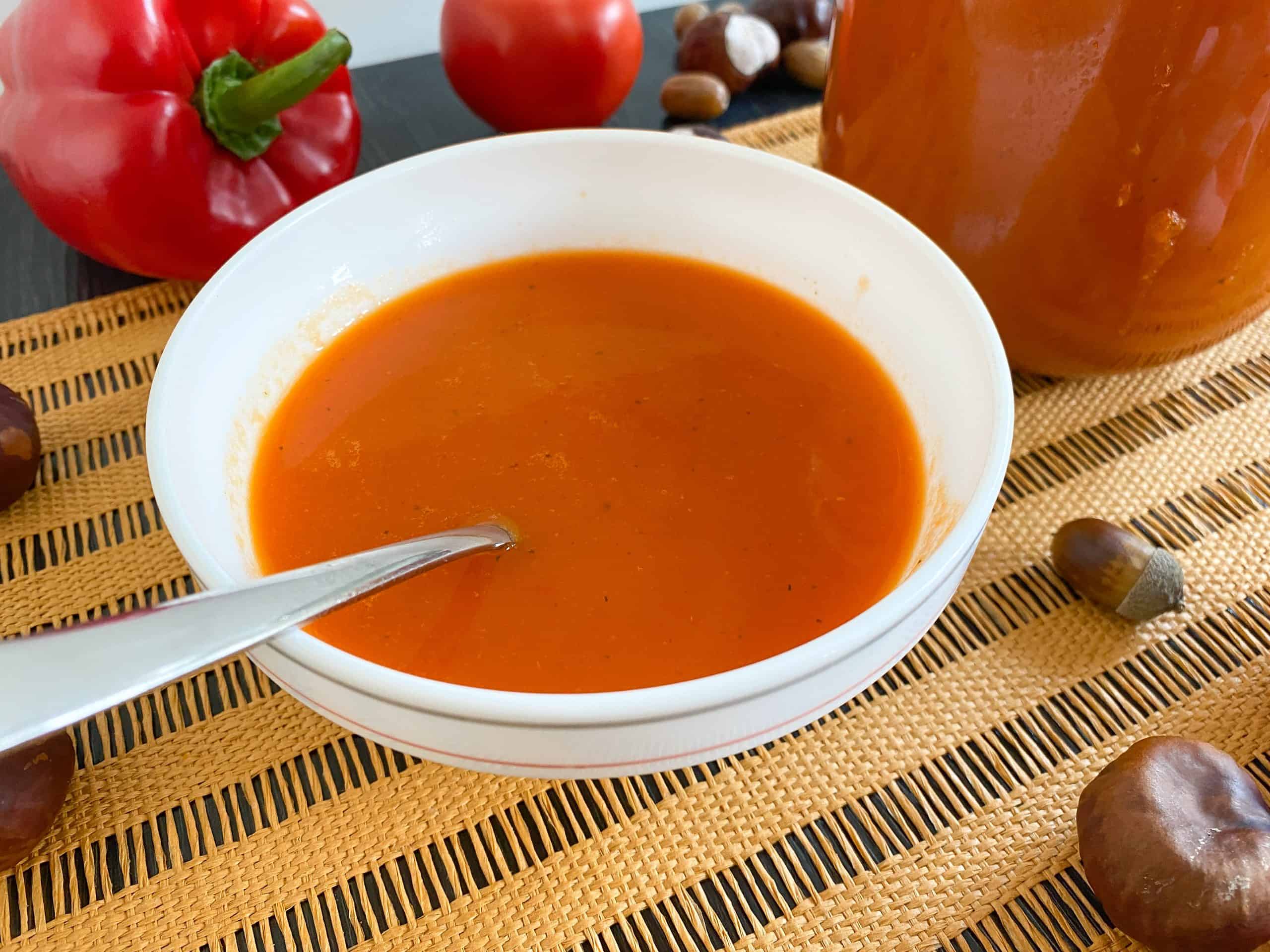 Tomato Bell Pepper Soup