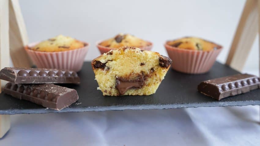 Vanille Cupcakes Met Chocolade Chunks