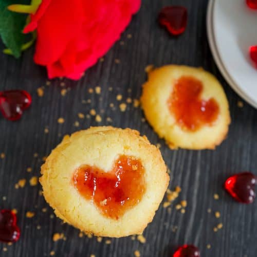 Thumbprint Cookies met jam