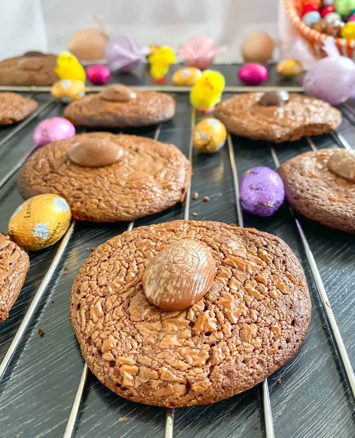 Paaskoekjes met chocolade