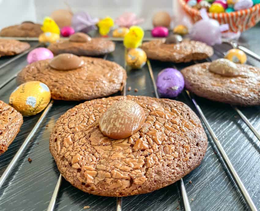 Paaskoekjes met chocolade