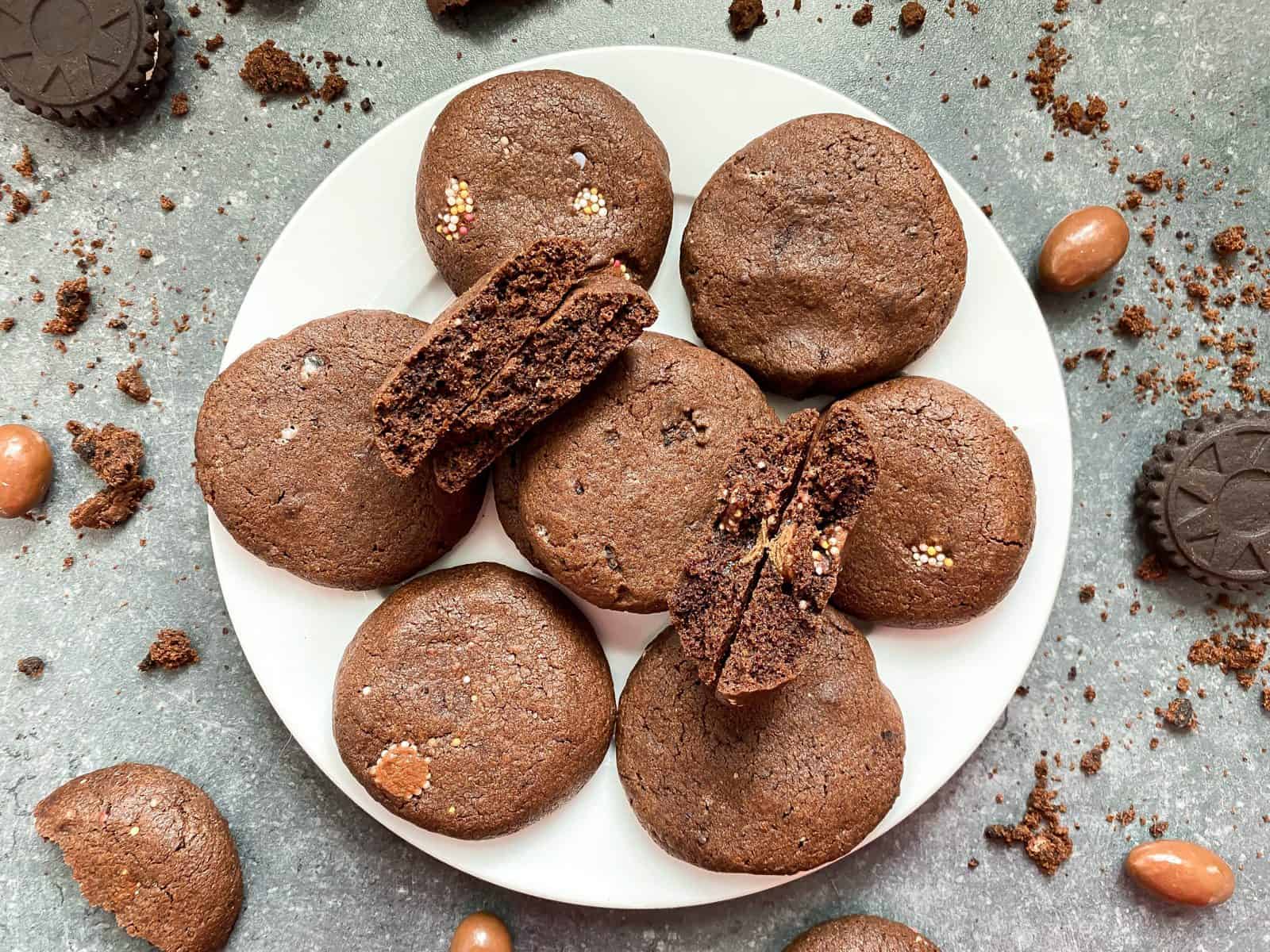Veraasende chocolade koekjes