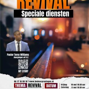 Speciale diensten met Pastor Torey Williams uit Chandler Arizona (VS)