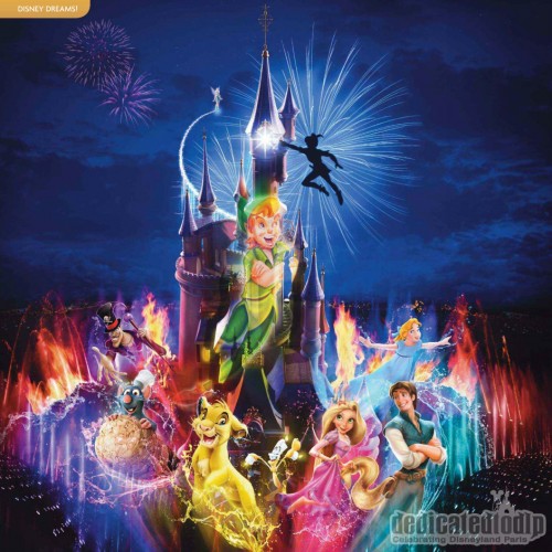 2011 Brochure Advertising Dreams! in Disneyland Paris