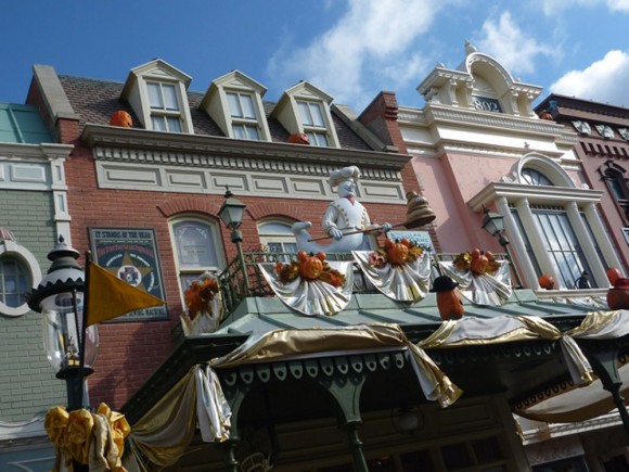 Ghosts in Disneyland Paris for Halloween