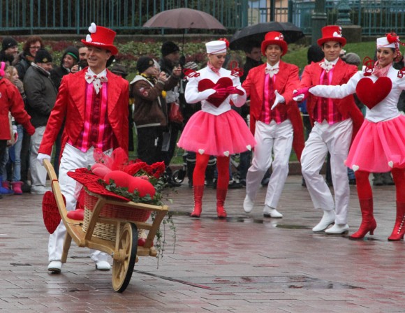 St Valentin 2013 in Disneyland Paris, Valentine Cavalcade