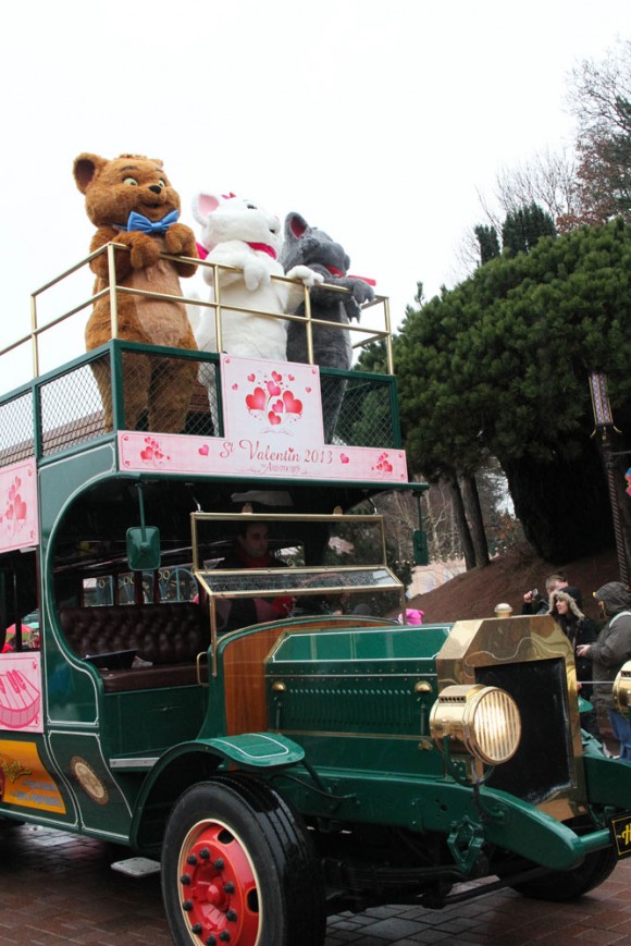 St Valentin 2013 in Disneyland Paris, Aristocats Toulouse, Marie & Berlioz