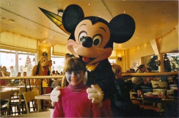 Ella in Disneyland Paris