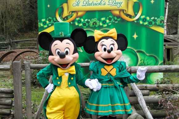 St. Patrick's Day 2013 in Disneyland Paris