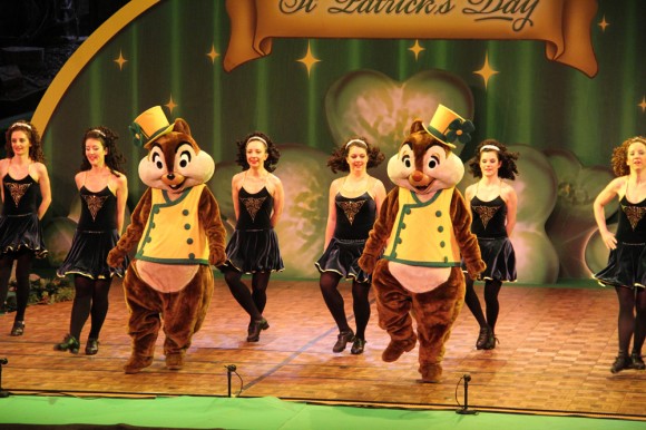 St. Patrick's Day 2013 in Disneyland Paris