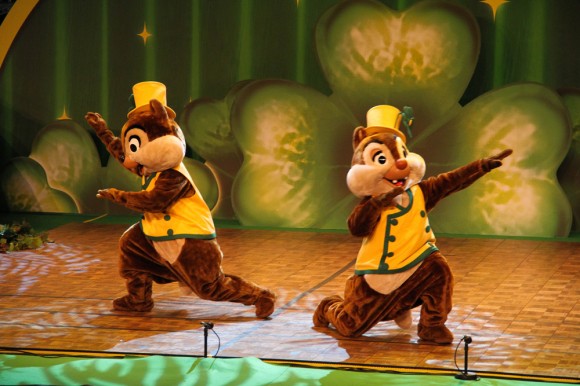 St. Patrick's Day 2013 in Disneyland Paris