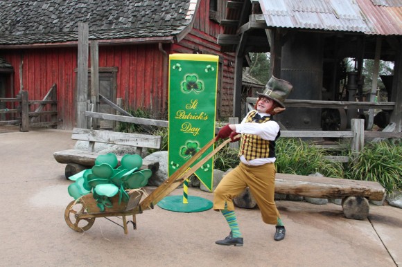 St. Patrick's Day 2013 in Disneyland Paris