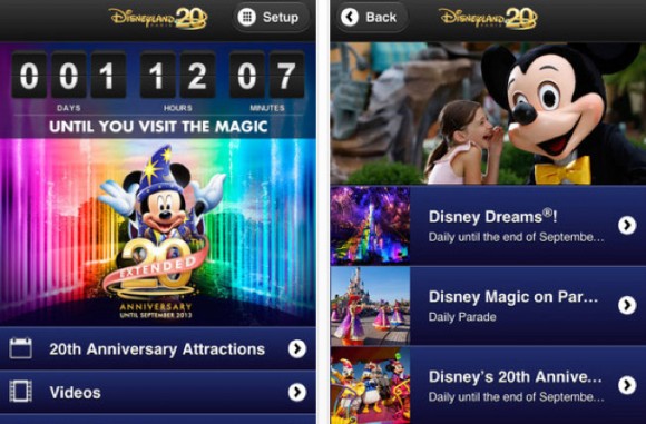 Disneyland Paris app - Europacell