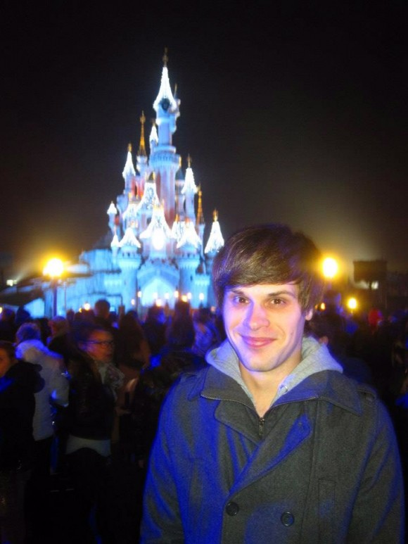 Tim in Disneyland Paris