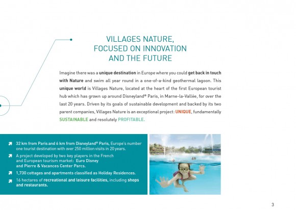 Disneyland Paris Villages Nature Brochure