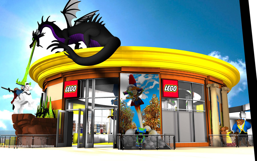 LEGO at Disney Village in Disneyland Opening in September – Dedicated DLP