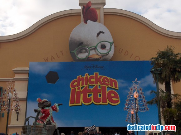 Chicken Little Display in Walt Disney Studios, Disneyland Paris