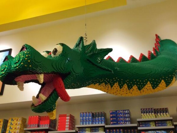 The LEGO Store in Disneyland Paris