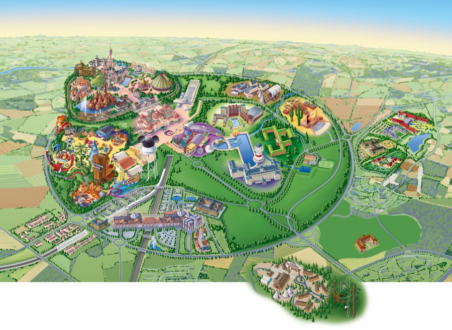 Disneyland Paris News: Resort Map Now Includes Ratatouille The ...