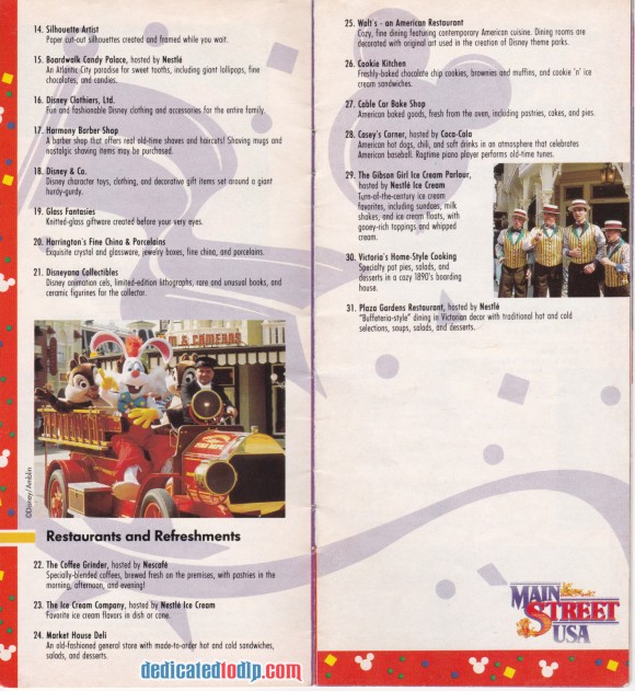 A Very Early Euro Disneyland Resort Guide, Main Street USA