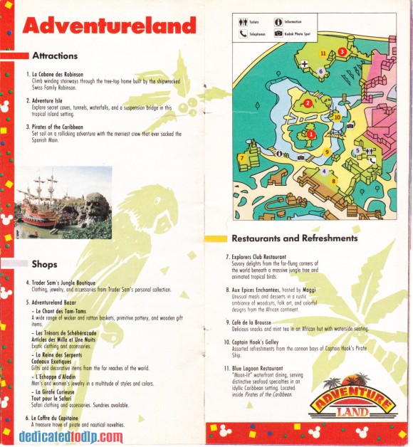 A Very Early Euro Disneyland Resort Guide, Adventureland