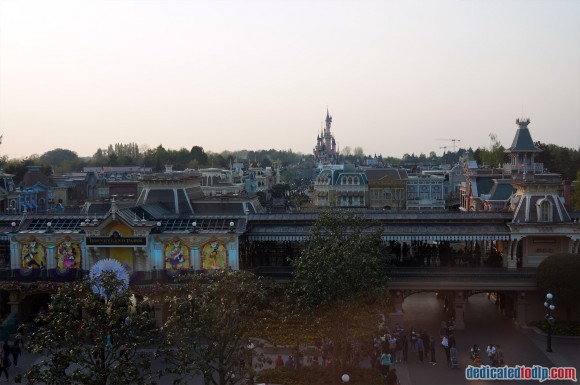 Disneyland Paris Photo Friday. Swing into Spring:  View From Disneyland Hotel