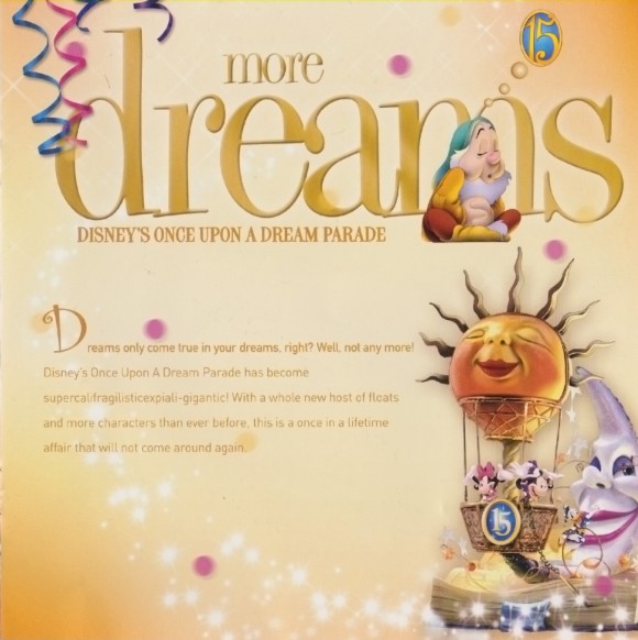 Disneyland Paris Magical Memorabilia: 15th Anniversary Booklet  Page 5