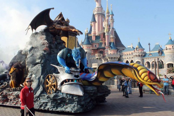 Maleficent Disney Villains Promenade in Disneyland Paris