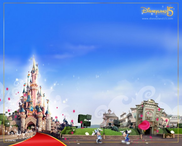 Disneyland Paris 15th Anniversary Desktop Wallpaper