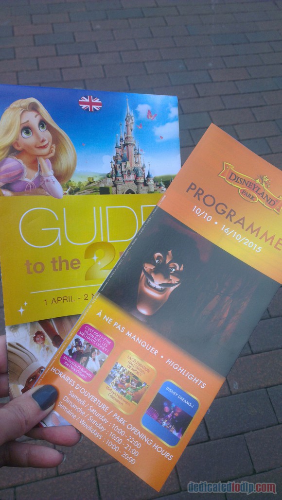 Disneyland Paris Diary: Halloween 2015 - Day 1 - Halloween Programme