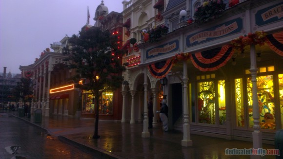 Disneyland Paris Diary: Halloween 2015 – Day 5 - Main Street, U.S.A.