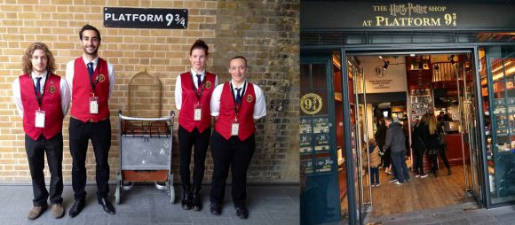 Platform 9 3/4 at London Kings Cross