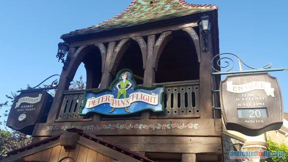 Peter Pan in Disneyland Paris