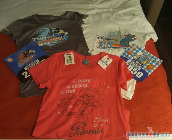 Disneyland Paris runDisney Diary Day 1 - Merchandise