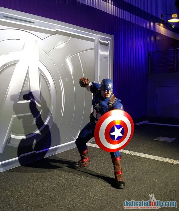 Disneyland Paris runDisney Diary Day 2 – Inaugural Party with Captain America