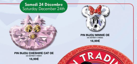 Disneyland Paris Pins For December 2016