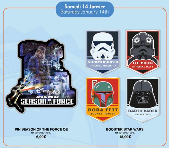 Disneyland Paris Pin Releases – January 14th 2017