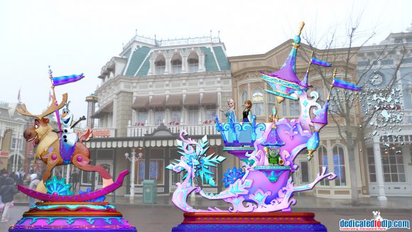 New Frozen Float for Disneyland Paris 25th Anniversary Disney Stars on Parade