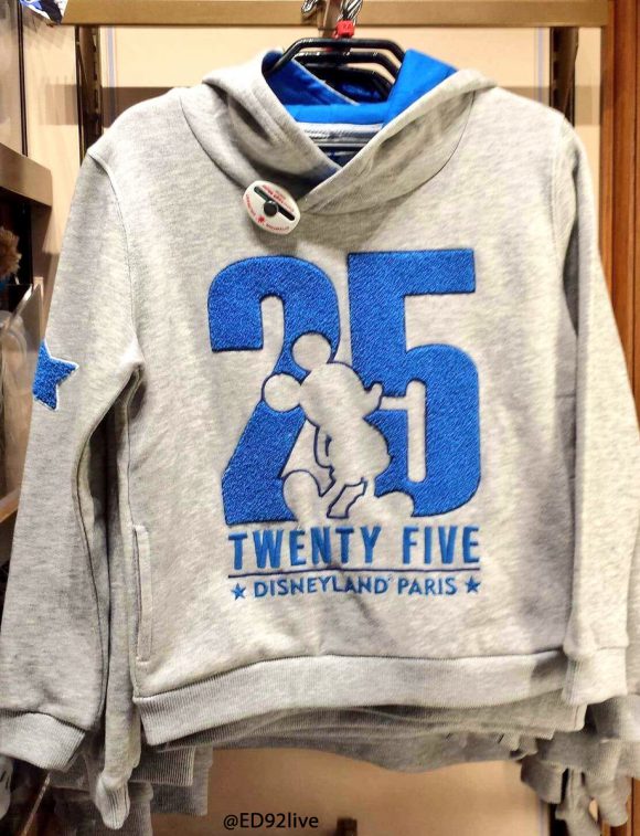 Disneyland Paris 25th Anniversary Hoody