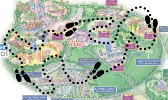 How Far Do You Walk in Disneyland Paris?