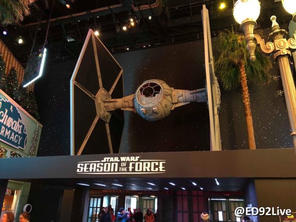 Star Wars Season of the Force Disneyland Paris Tie Fighter