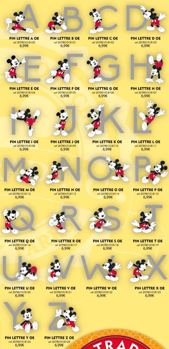 Disneyland Paris Pins For July 7th 2018