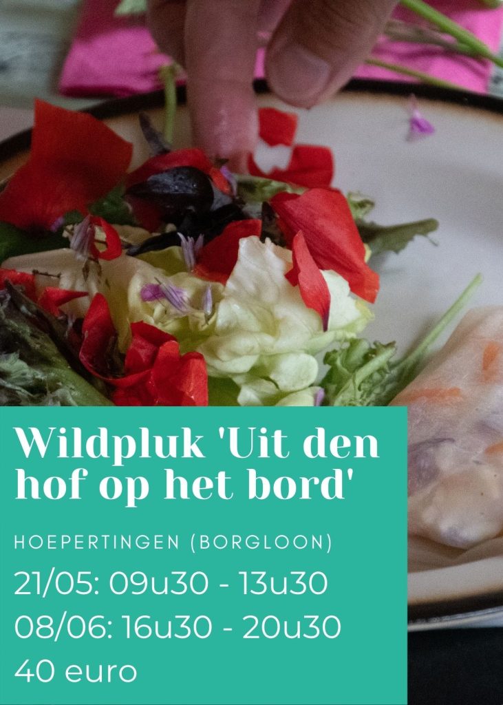 Wildpluk 'Uit den hof op het bord'